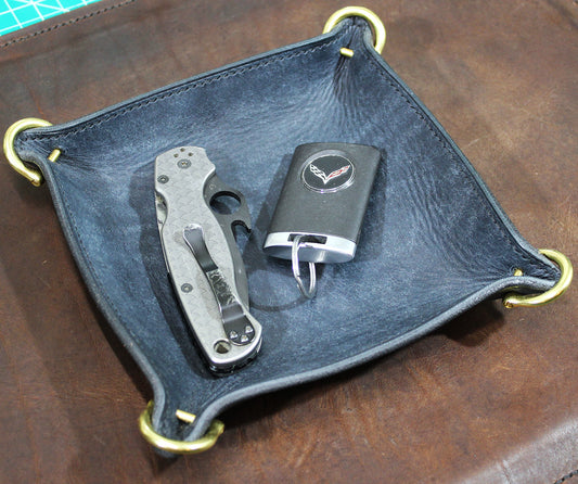 Leather Valet Tray