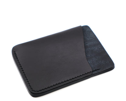 Full Grain Pueblo Leather Minimalist Wrap Cardholder Wallet