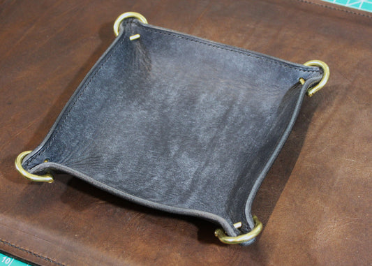 Leather Valet Tray