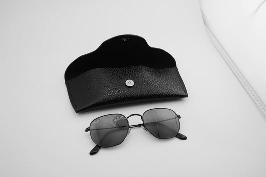 Full Grain Leather Eyewear Case For Sunglasses/Eyeglasses