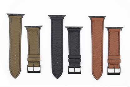 "The Acqua Strap" Full Grain Water Resistant Leather Apple Watch Strap